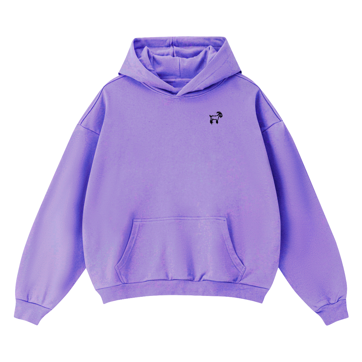 Sprayed GOAT Club Oversized Hoodie