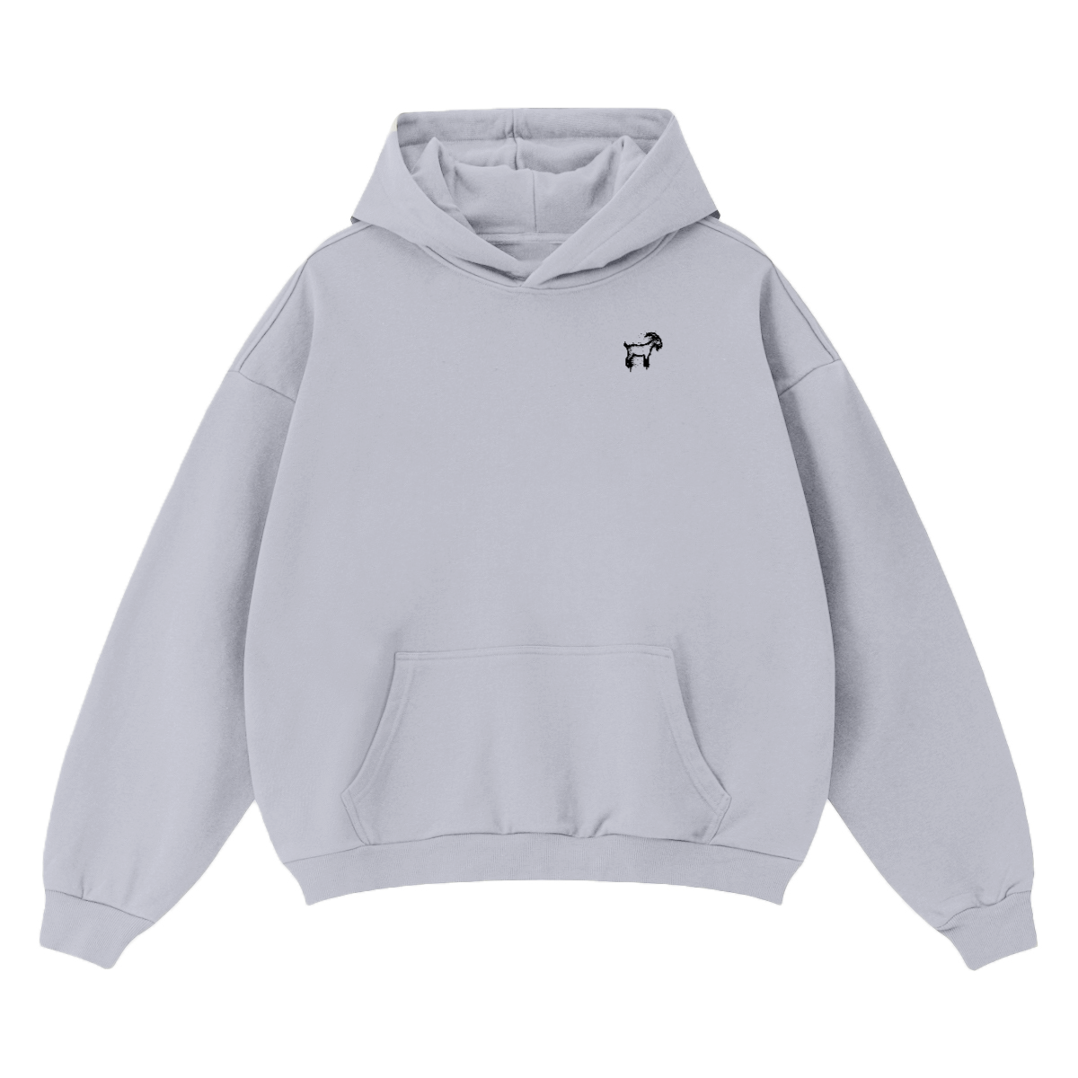 Sprayed GOAT Club Oversized Hoodie