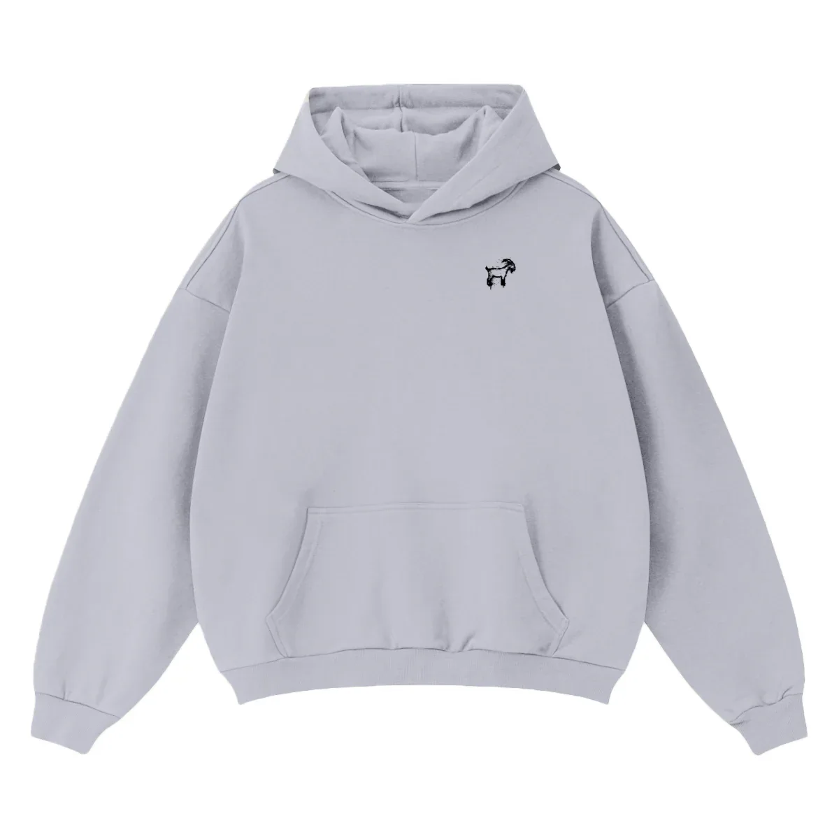 Sprayed GOAT Club Oversized Hoodie - Legendary Branding