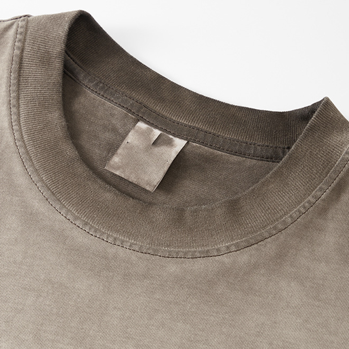 Blank Washed Gradient GOAT T-Shirt, Loose Fit Unisex Cotton Shirt, Vintage Fade Oversized Tee, Retro Gradient T-shirt, 255GSM Heavy Cotton Shirt