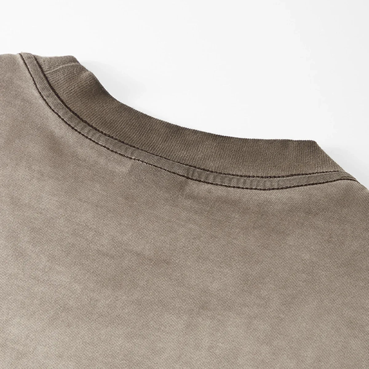 Blank Washed Gradient GOAT T-Shirt, Loose Fit Unisex Cotton Shirt, Vintage Fade Oversized Tee, Retro Gradient T-shirt, 255GSM Heavy Cotton Shirt - Legendary Branding