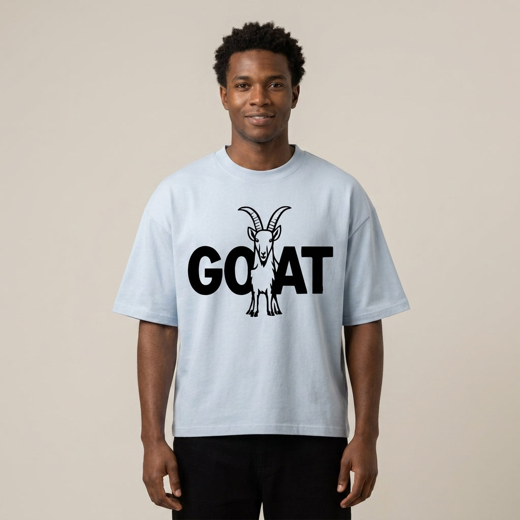 Icon Of The Herd Oversized Cropped T-Shirt | 250GSM