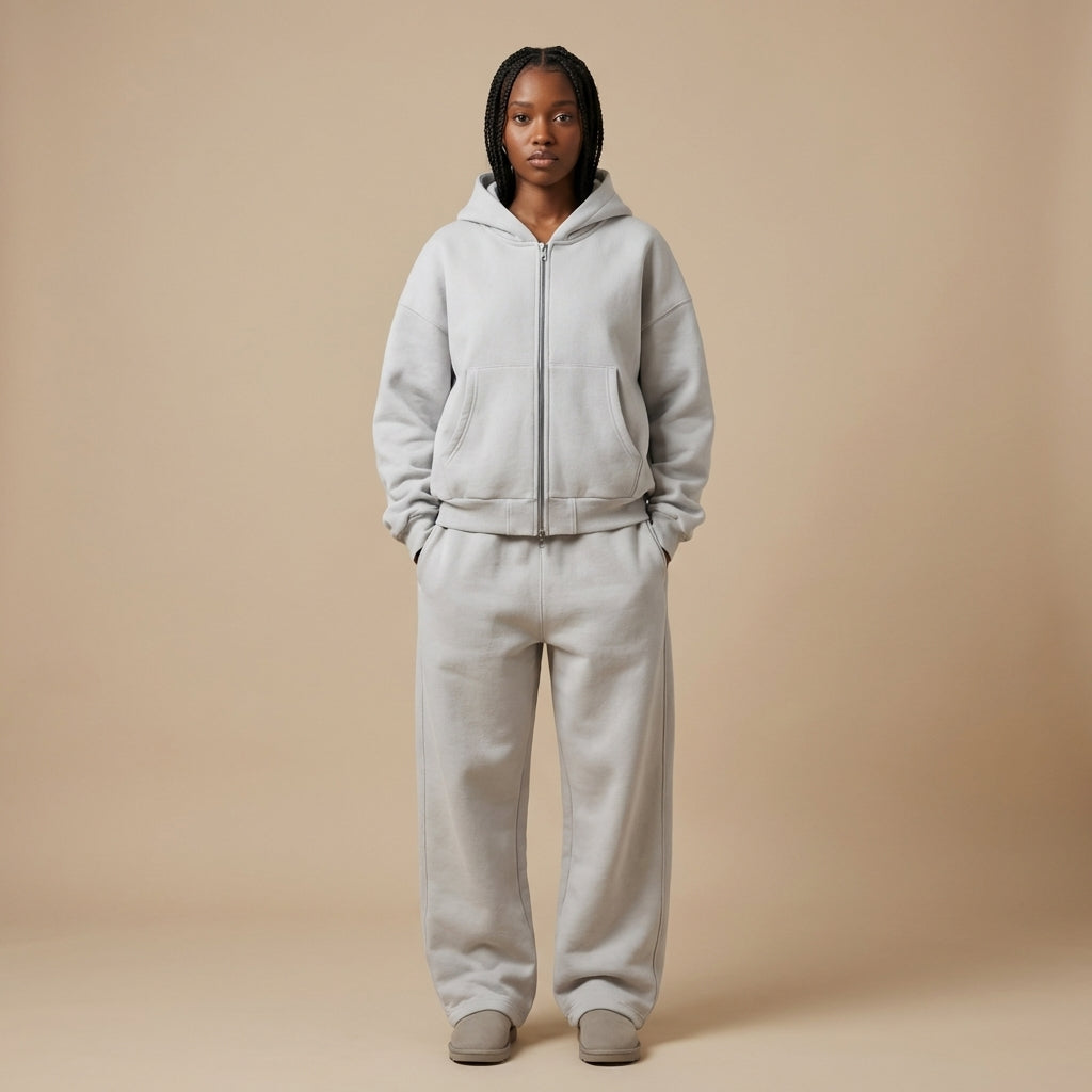 Y2K Streetwear Two-Piece Set