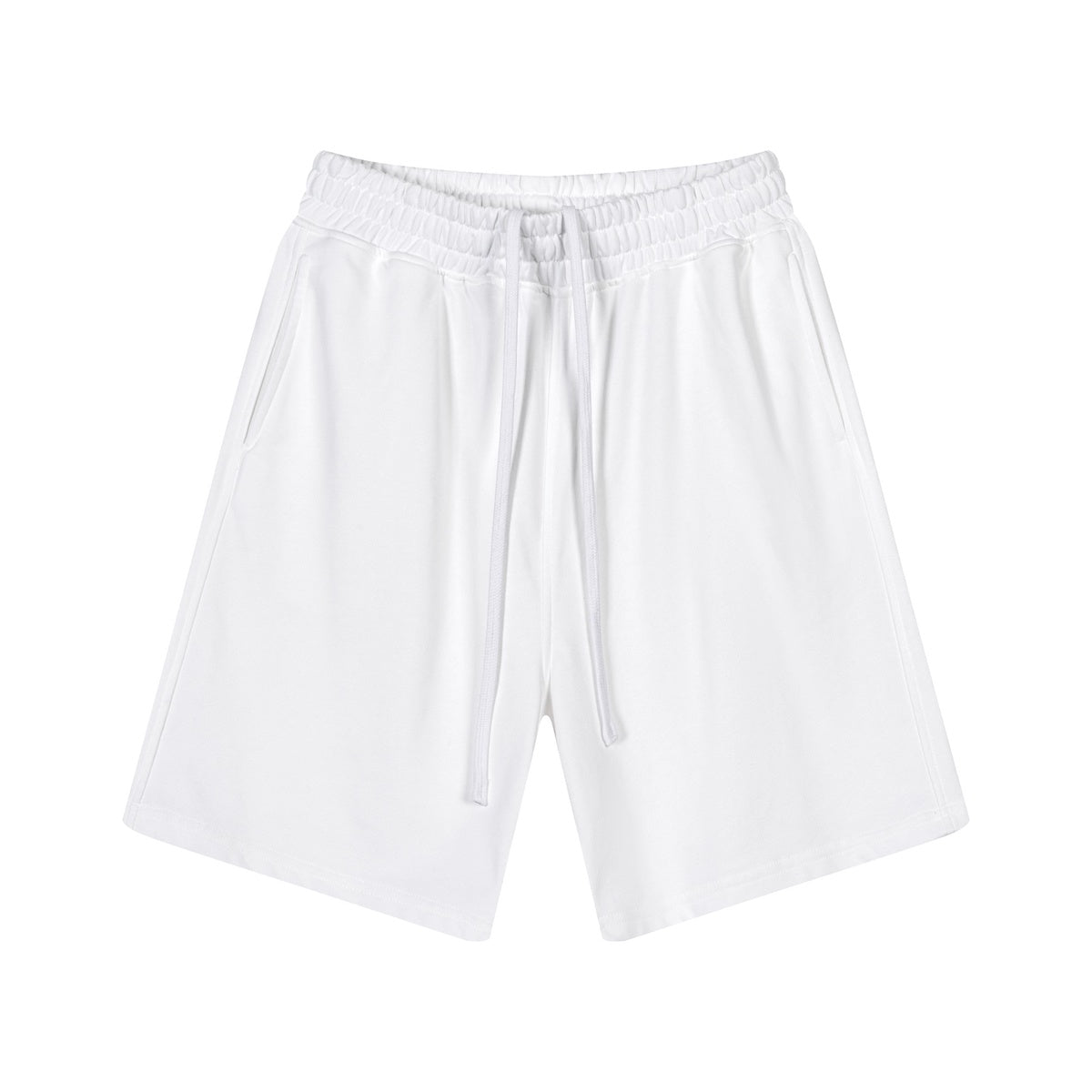 GOAT Casual Sweat Shorts, 280GSM Heavyweight Cotton Relaxed Fit, Unisex Streetwear Gym Shorts, Premium Lounge & Summer Activewear