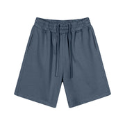 GOAT Casual Sweat Shorts, 280GSM Heavyweight Cotton Relaxed Fit, Unisex Streetwear Gym Shorts, Premium Lounge & Summer Activewear