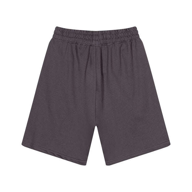 GOAT Casual Sweat Shorts, 280GSM Heavyweight Cotton Relaxed Fit, Unisex Streetwear Gym Shorts, Premium Lounge & Summer Activewear