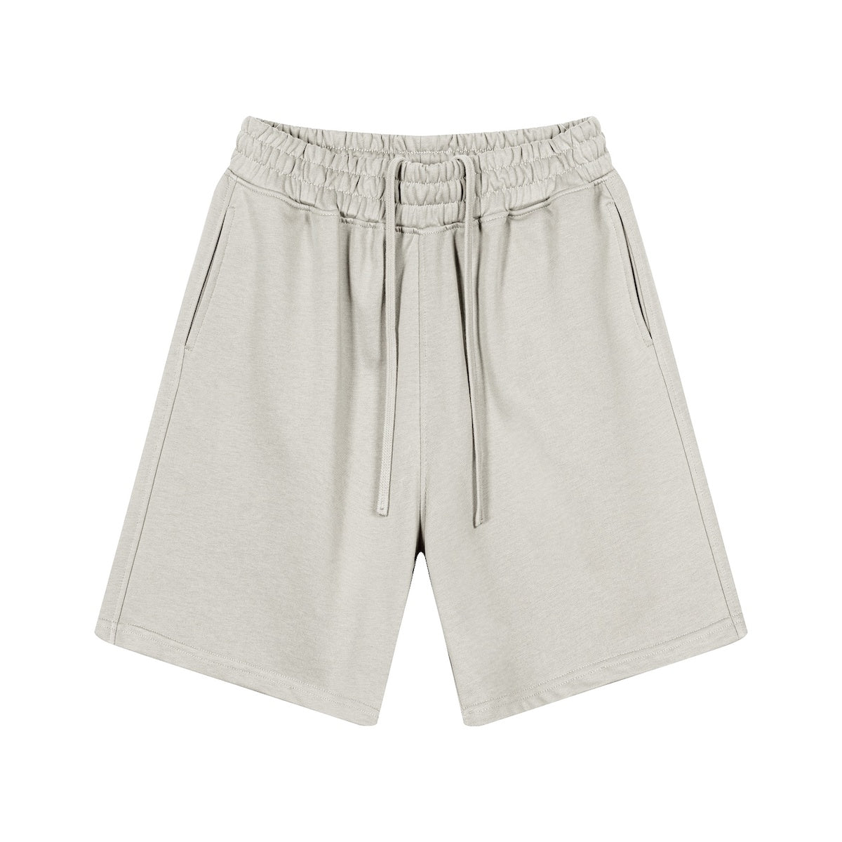 GOAT Casual Sweat Shorts, 280GSM Heavyweight Cotton Relaxed Fit, Unisex Streetwear Gym Shorts, Premium Lounge & Summer Activewear