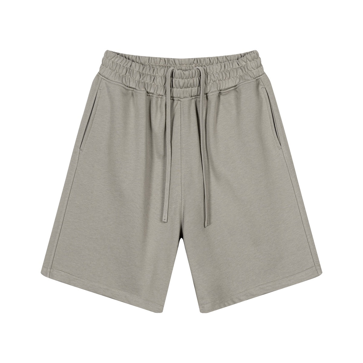 GOAT Casual Sweat Shorts, 280GSM Heavyweight Cotton Relaxed Fit, Unisex Streetwear Gym Shorts, Premium Lounge & Summer Activewear
