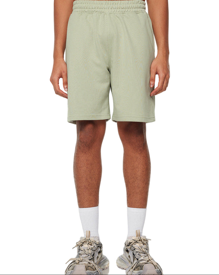 GOAT Casual Sweat Shorts, 280GSM Heavyweight Cotton Relaxed Fit, Unisex Streetwear Gym Shorts, Premium Lounge & Summer Activewear
