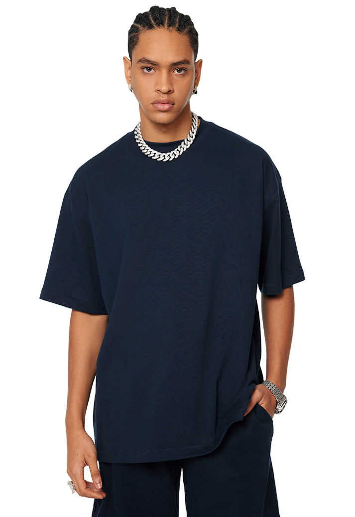 Blank GOAT T-Shirt, 230GSM Oversized Tee, Heavyweight Cotton T-Shirt, Loose Fit Streetwear Shirt, Minimalist Urban Shirt, Blank Streetwear Tee, Combed Cotton Tee