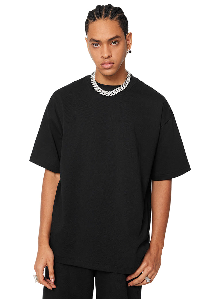 Blank GOAT T-Shirt, 230GSM Oversized Tee, Heavyweight Cotton T-Shirt, Loose Fit Streetwear Shirt, Minimalist Urban Shirt, Blank Streetwear Tee, Combed Cotton Tee