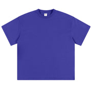 Blank GOAT T-Shirt, 230GSM Oversized Heavyweight Cotton Tee, Loose Fit Streetwear Shirt, Minimalist Urban Graphic, Combed Cotton Streetwear Tee