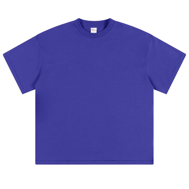 Blank GOAT T-Shirt, 230GSM Oversized Heavyweight Cotton Tee, Loose Fit Streetwear Shirt, Minimalist Urban Graphic, Combed Cotton Streetwear Tee