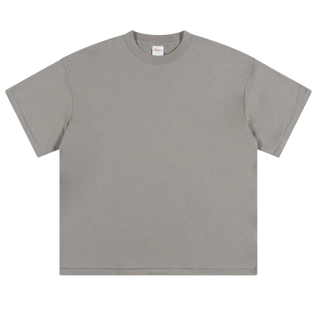 Blank GOAT T-Shirt, 230GSM Oversized Heavyweight Cotton Tee, Loose Fit Streetwear Shirt, Minimalist Urban Graphic, Combed Cotton Streetwear Tee