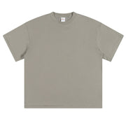 Blank GOAT T-Shirt, 230GSM Oversized Heavyweight Cotton Tee, Loose Fit Streetwear Shirt, Minimalist Urban Graphic, Combed Cotton Streetwear Tee
