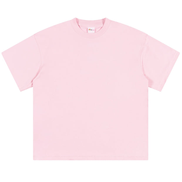 Blank GOAT T-Shirt, 230GSM Oversized Heavyweight Cotton Tee, Loose Fit Streetwear Shirt, Minimalist Urban Graphic, Combed Cotton Streetwear Tee