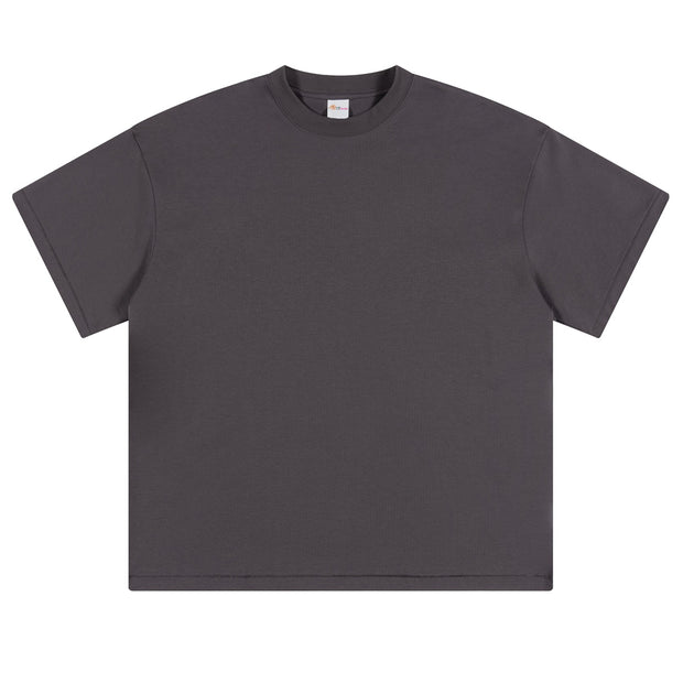 Blank GOAT T-Shirt, 230GSM Oversized Heavyweight Cotton Tee, Loose Fit Streetwear Shirt, Minimalist Urban Graphic, Combed Cotton Streetwear Tee