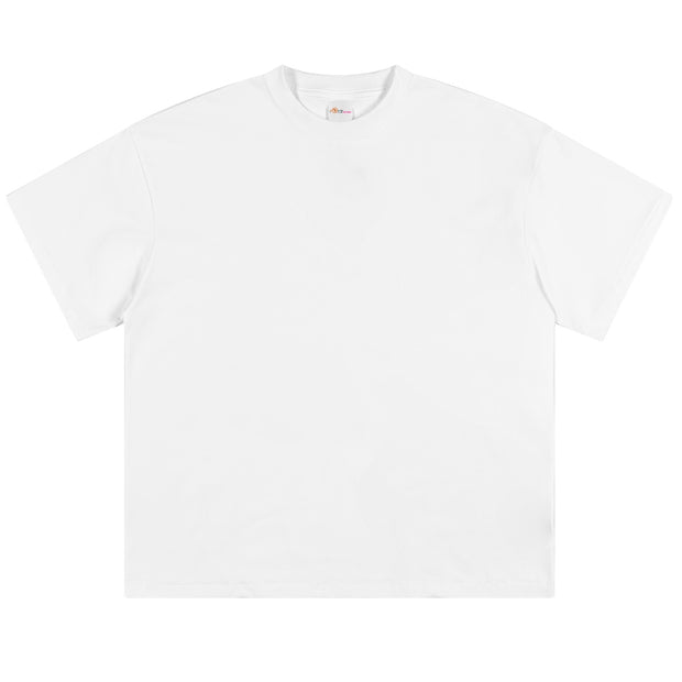 Blank GOAT T-Shirt, 230GSM Oversized Heavyweight Cotton Tee, Loose Fit Streetwear Shirt, Minimalist Urban Graphic, Combed Cotton Streetwear Tee