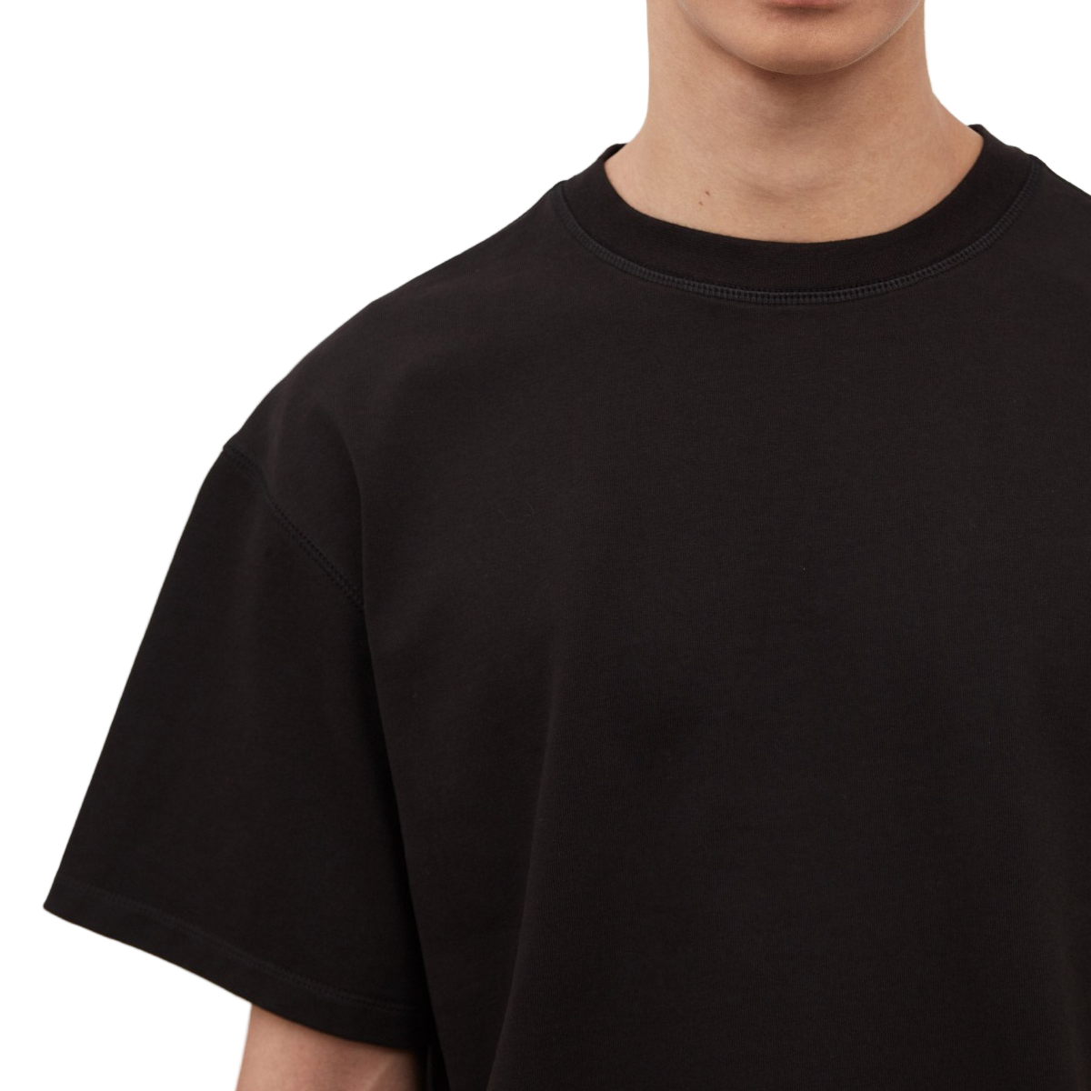 "Legendary FX" Oversized Cropped T-Shirt, Digital Hustle Tee, GOAT Skull Graphic Shirt, Glitch FX T-Shirt