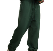 GOATED Heavyweight Casual Plush Cotton Sweatpants – Premium Thick Joggers, Winter Streetwear Loungewear Pants