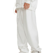 GOATED Heavyweight Casual Plush Cotton Sweatpants – Premium Thick Joggers, Winter Streetwear Loungewear Pants