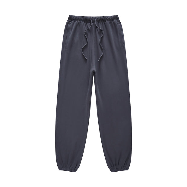 GOATED Heavyweight Casual Plush Cotton Sweatpants – Premium Thick Joggers, Winter Streetwear Loungewear Pants