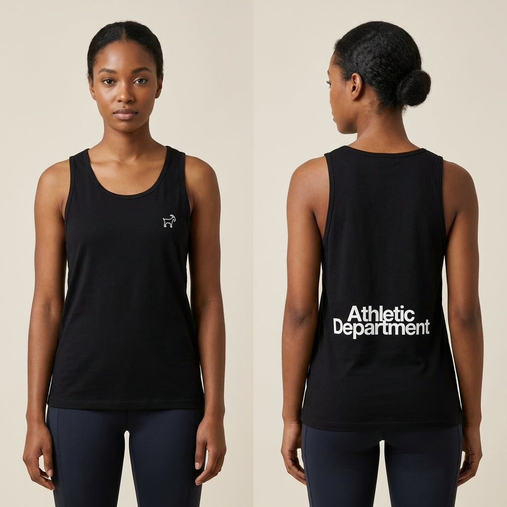 Débardeur Athletic Department Premium – Coton doux délavé, coupe décontractée, coupe streetwear | Legendary Branding®