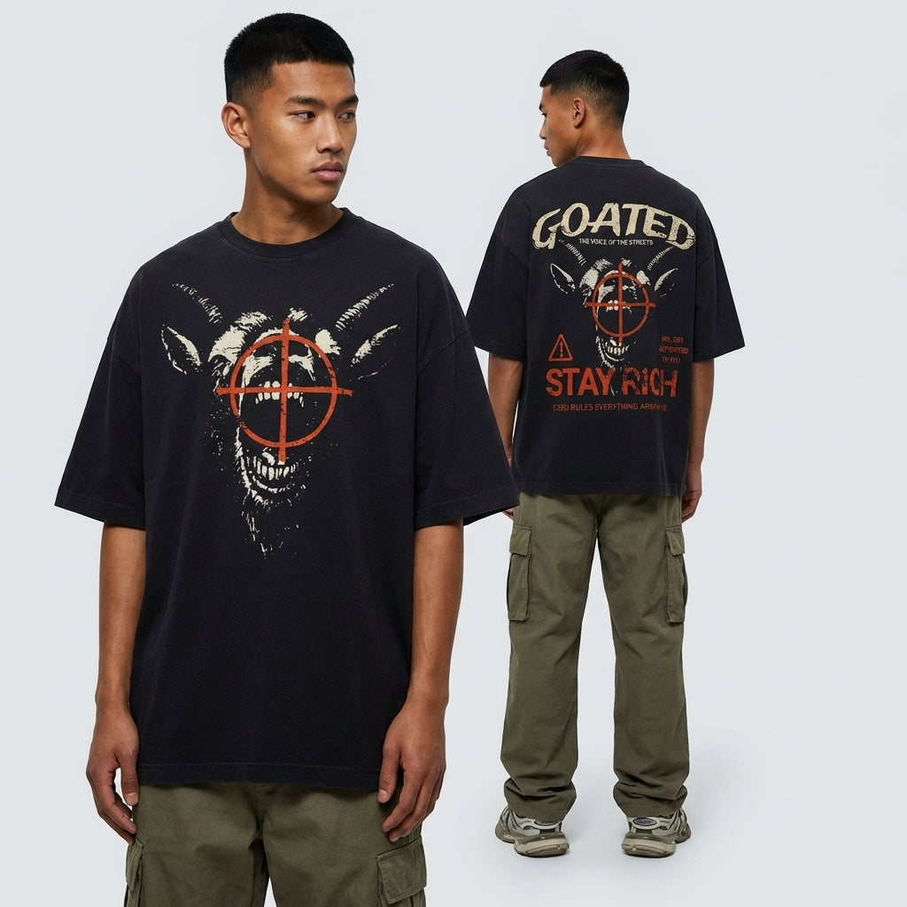 Stay Rich Loose Fit T-shirt - Legendary Branding