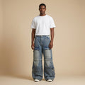 Men’s Wide Leg Denim Jeans