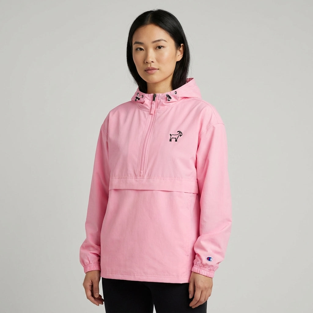 Legendary X Champion® Water-Resistant Micro Poplin Jacket — Jacket Detail View 12 | Legendary Branding
