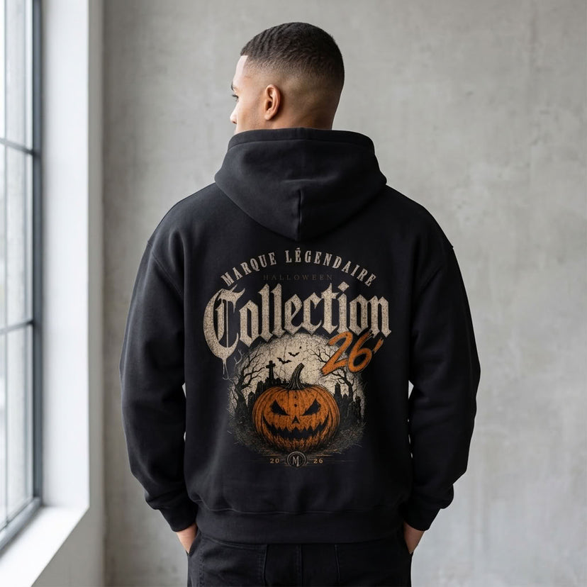 Marque Légendaire Halloween Collection '26 Boxy Fleece Hoodie | 350GSM