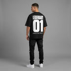 Legendary 01 Boxy T-Shirt | 280GSM — Apparel & Accessories > Clothing > Shirts & Tops Detail View 3 | Legendary Branding
