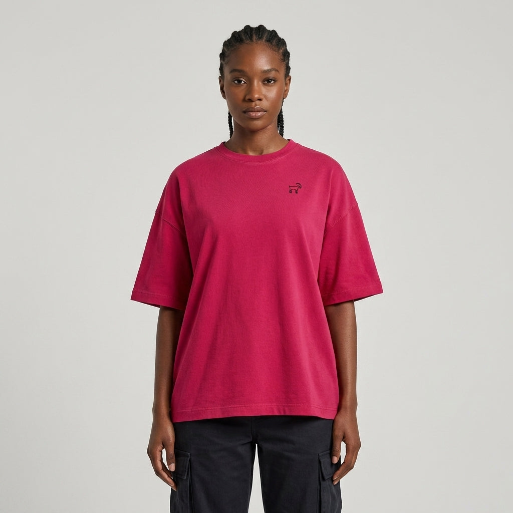 Mini Goat Oversized T Shirt - Legendary Branding