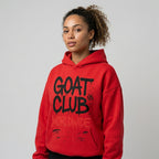 The Goat Club Spray Painted Oversized Hoodie | 460GSM
