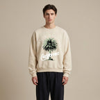 Santa Barbara Oversized Crewneck Sweatshirt - Legendary Branding