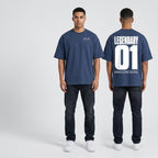 Legendary 01 Boxy T-Shirt | 280GSM — Apparel & Accessories > Clothing > Shirts & Tops Detail View 6 | Legendary Branding