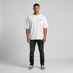 Alessandro Virelli Flower Painting Loose Fit Tee | 190GSM — Apparel & Accessories > Clothing > Shirts & Tops | Legendary Branding