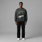 Santa Barbara Oversized Crewneck Sweatshirt - Legendary Branding