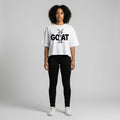 Icon of the Herd Oversized Cropped T-Shirt - Legendary Branding