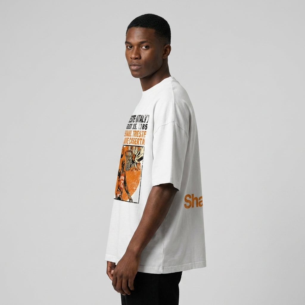 Legendary Branding Shattered Backboard Oversized T-shirt