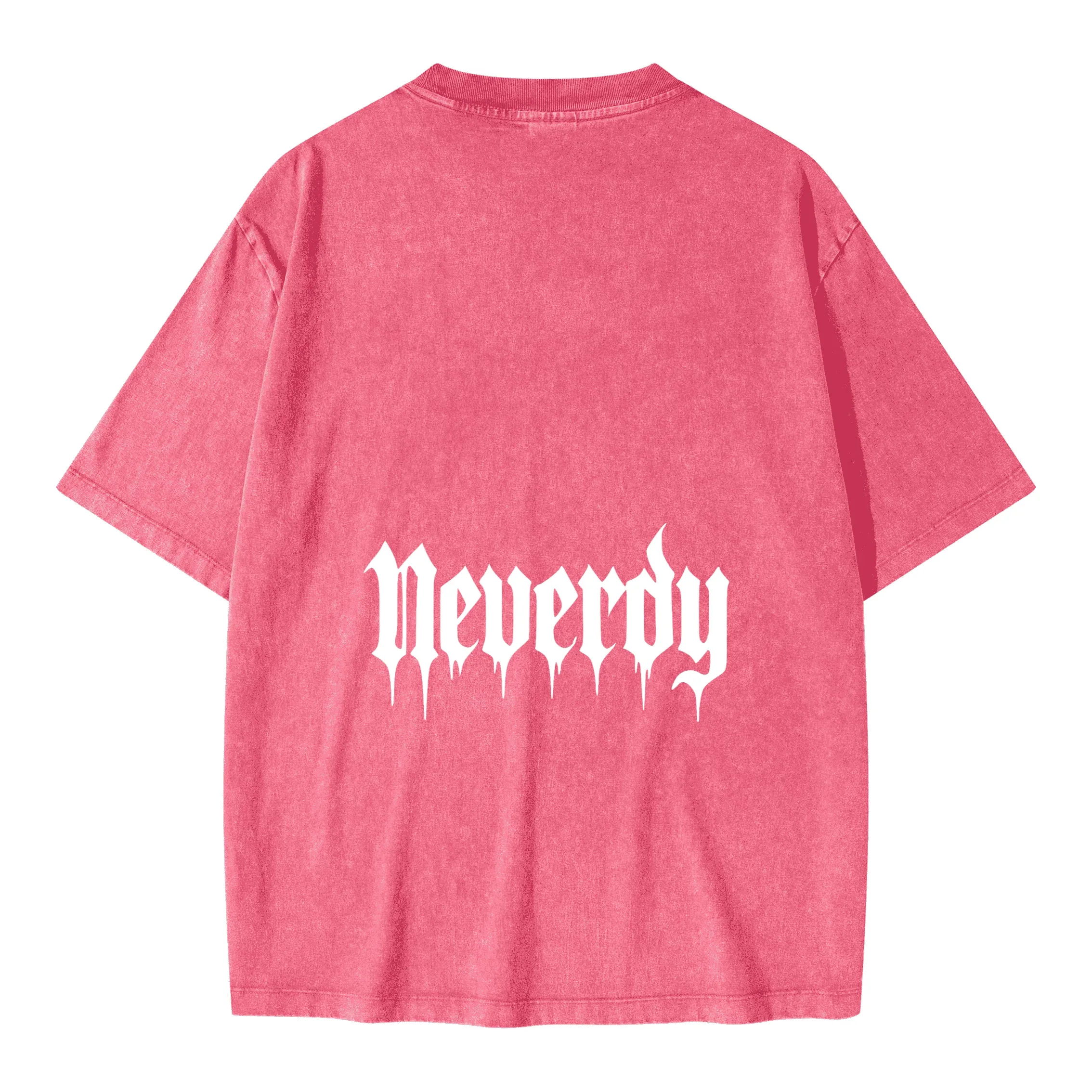 Neverdy (Never Die) Ribs Oversized T-Shirt - Legendary Branding
