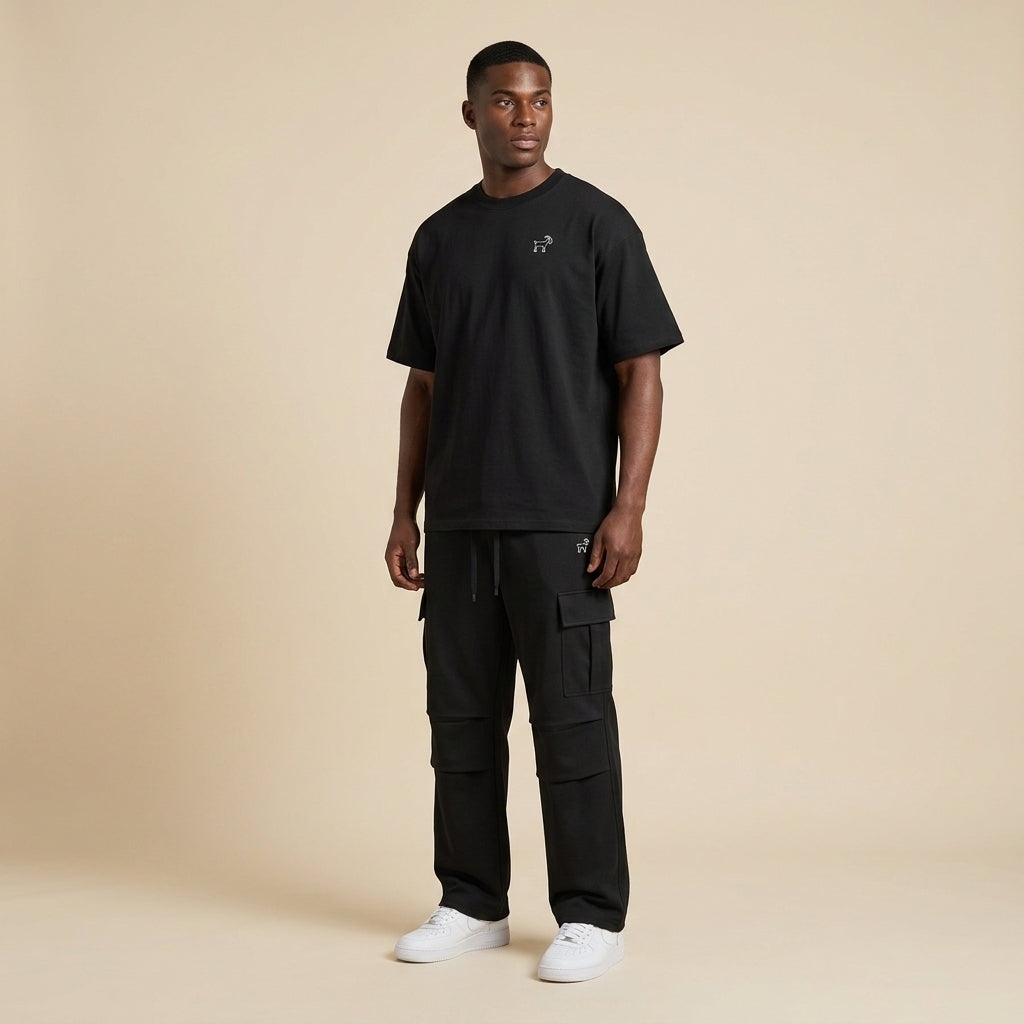 Legendary Branding Heavyweight Unisex Wide-Leg Sweatpants — Apparel & Accessories > Clothing > Pants Detail View 3 | Legendary Branding