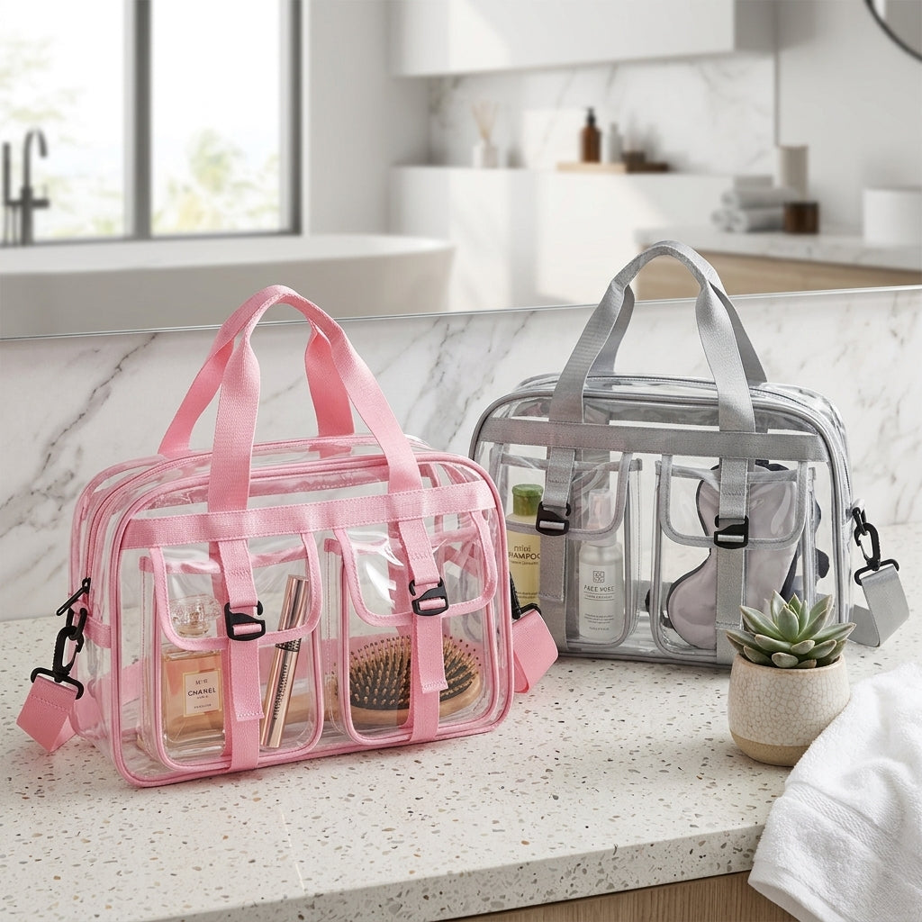 Large Capacity Clear PVC Stadium Travel Bag
