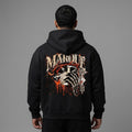 Marque Légendaire Eternal Legends Oversized Boxy Zip-Up Hoodie - view 5