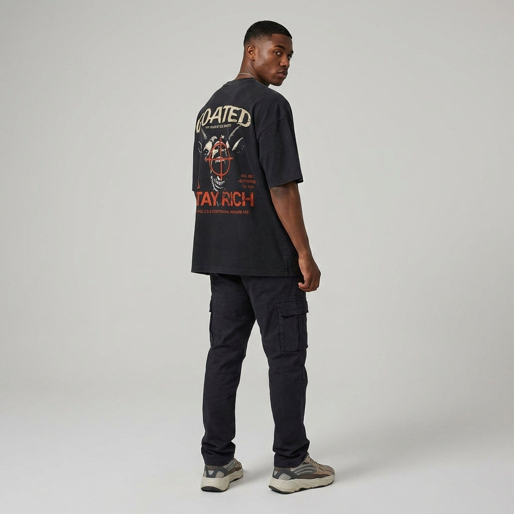 Stay Rich Loose Fit T-shirt - Legendary Branding