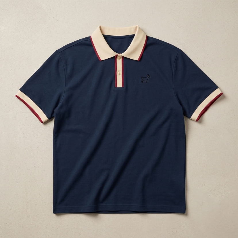 Marque Légendaire Color Block Polo Shirt | 240GSM — Apparel & Accessories > Clothing > Shirts & Tops Detail View 6 | Legendary Branding