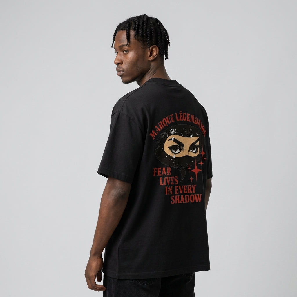 Marque Légendaire SHADOW FEAR Unisex Oversized T-Shirt | 300GSM