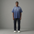 Blank Washed Gradient GOAT T-Shirt - Legendary Branding
