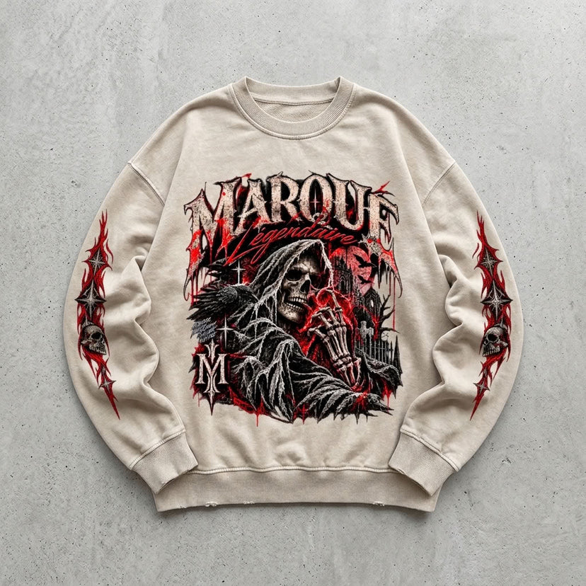 Marque Légendaire Halloween Héritage Oversized Sweatshirt - view 5
