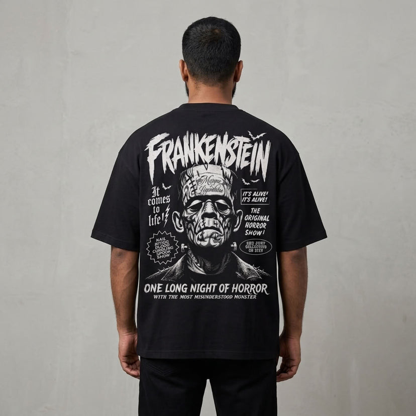Marque Légendaire Frankenstein Tribute Boxy T-Shirt | 210GSM